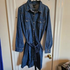 Wrangler Retro Blue Denim Dress